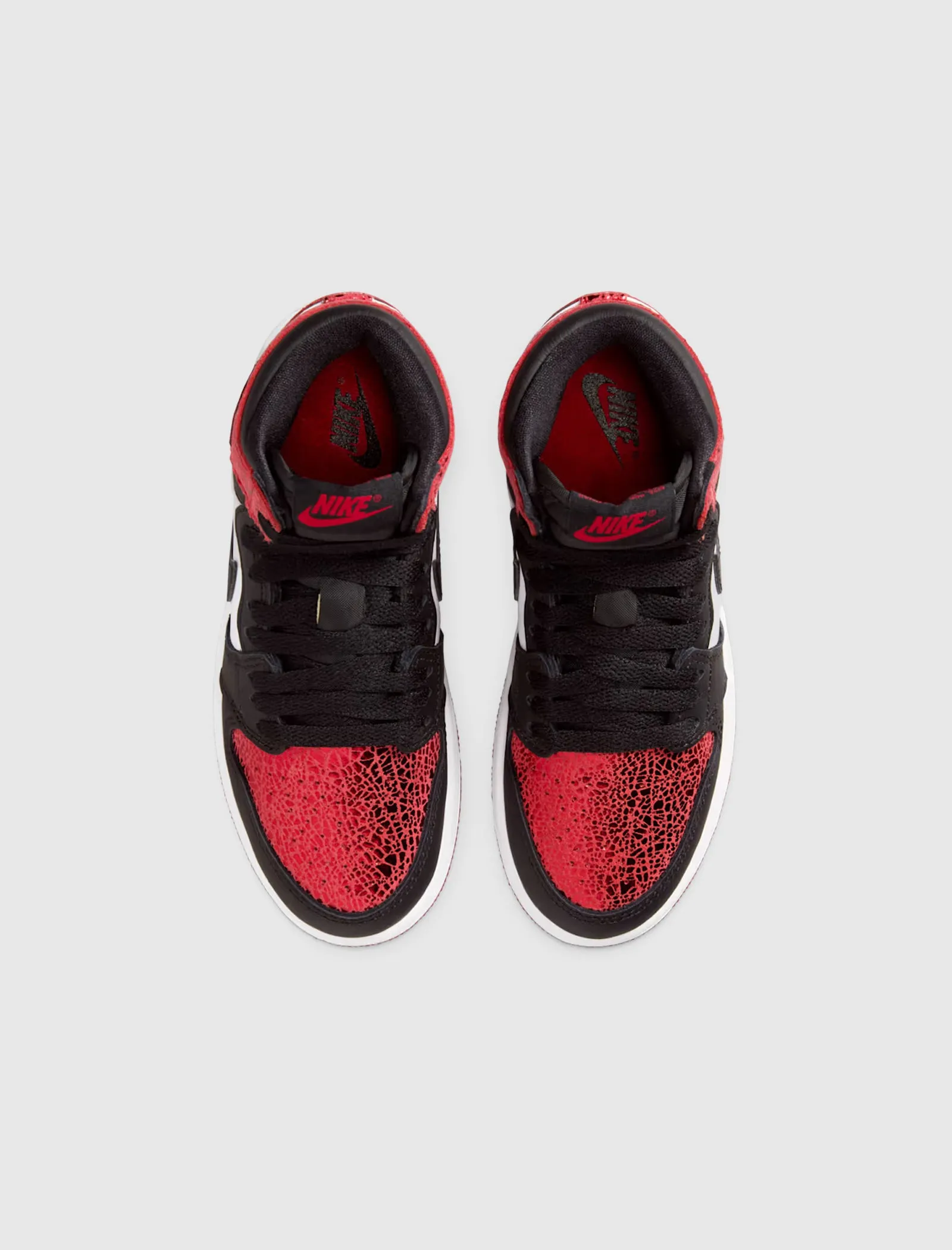 AIR JORDAN 1 HI OG "VARSITY RED" PS Lightweight Form Casual Wear