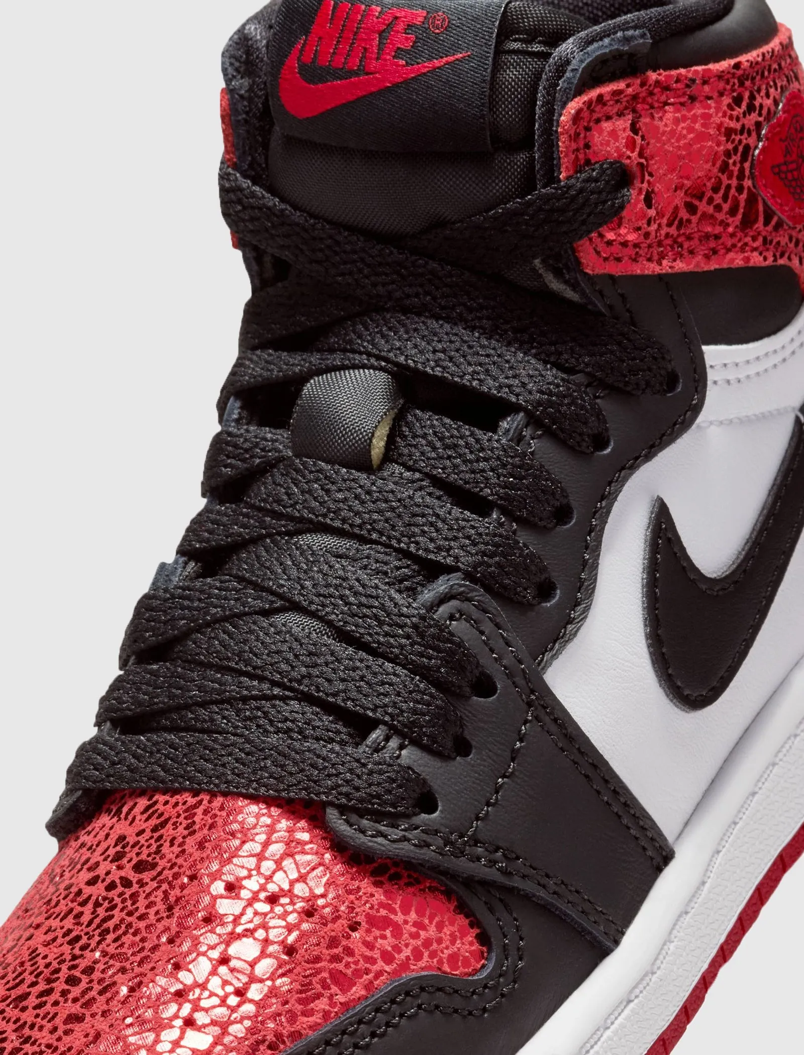 Toe box AIR JORDAN 1 HI OG "VARSITY RED" PS