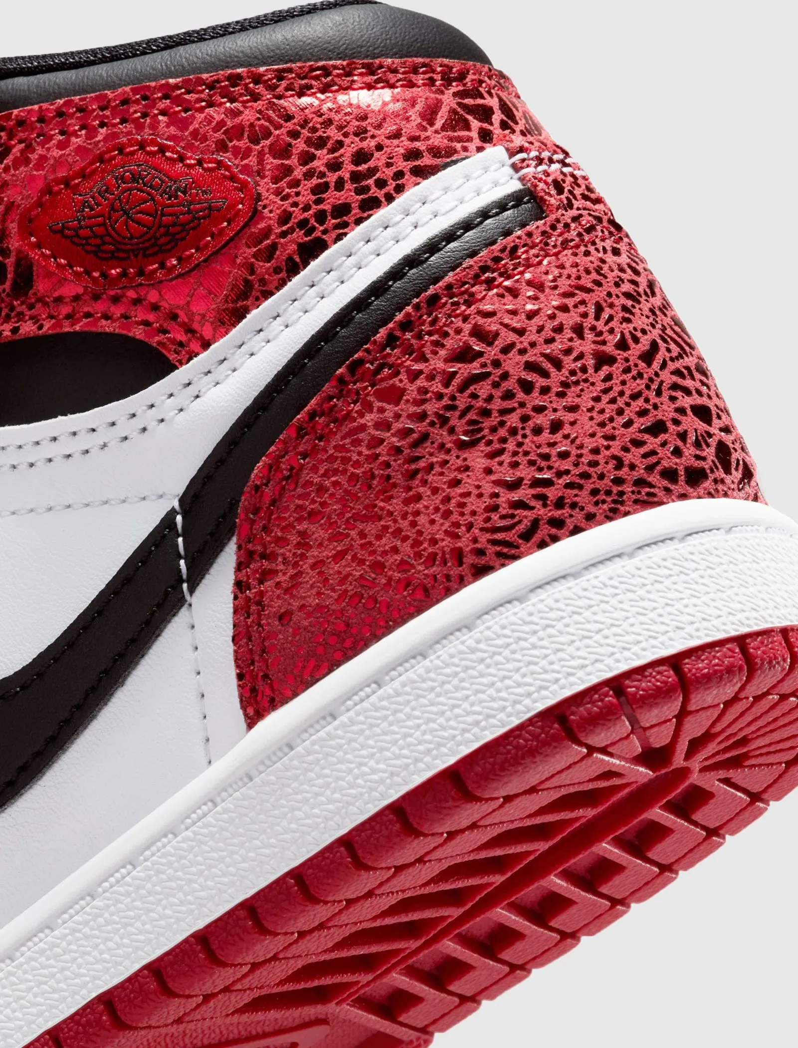 AIR JORDAN 1 HI OG "VARSITY RED" PS Virtual Step Core Flex