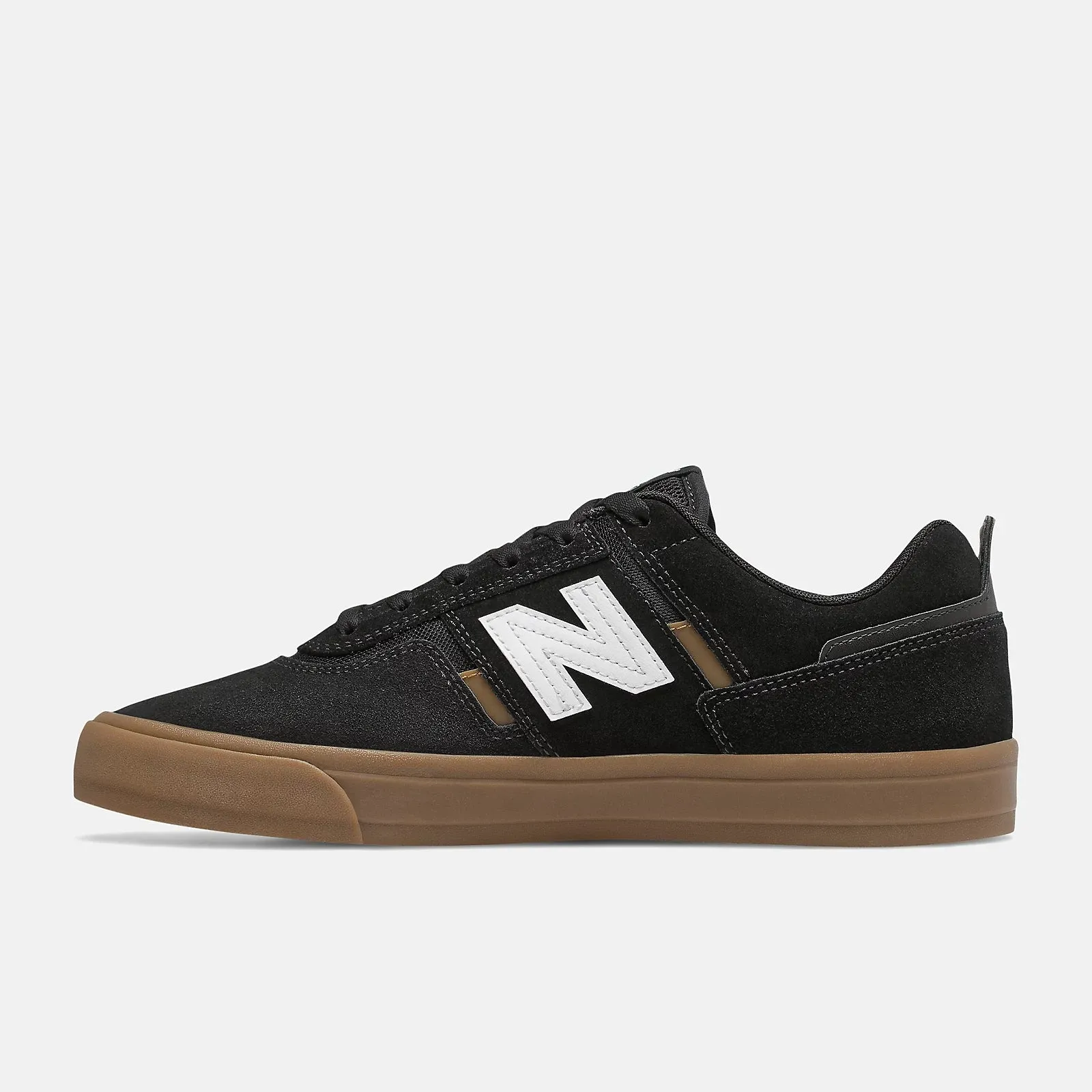 Free Motion New Balance Numeric 306 Jamie Foy Skateboard Shoe - Black/Gum
