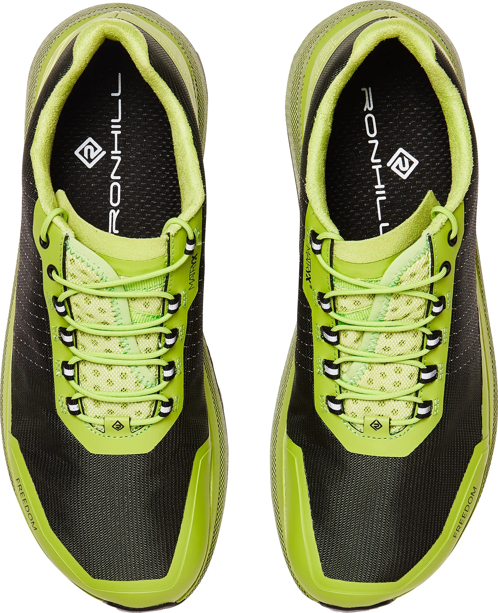 Strong Grip Ronhill Freedom Mens Trail Running Shoes - Green
