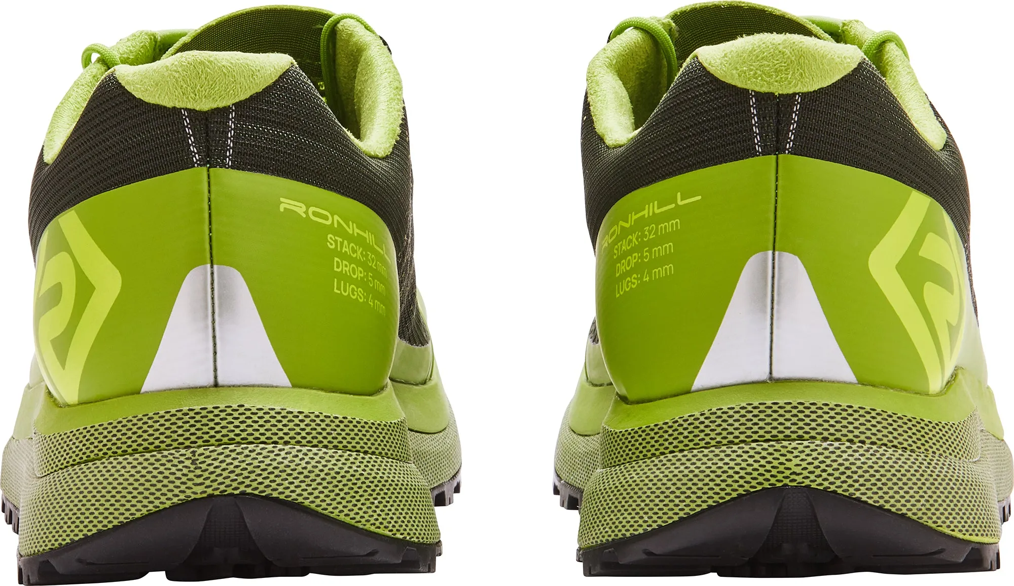velcro Ronhill Freedom Mens Trail Running Shoes - Green