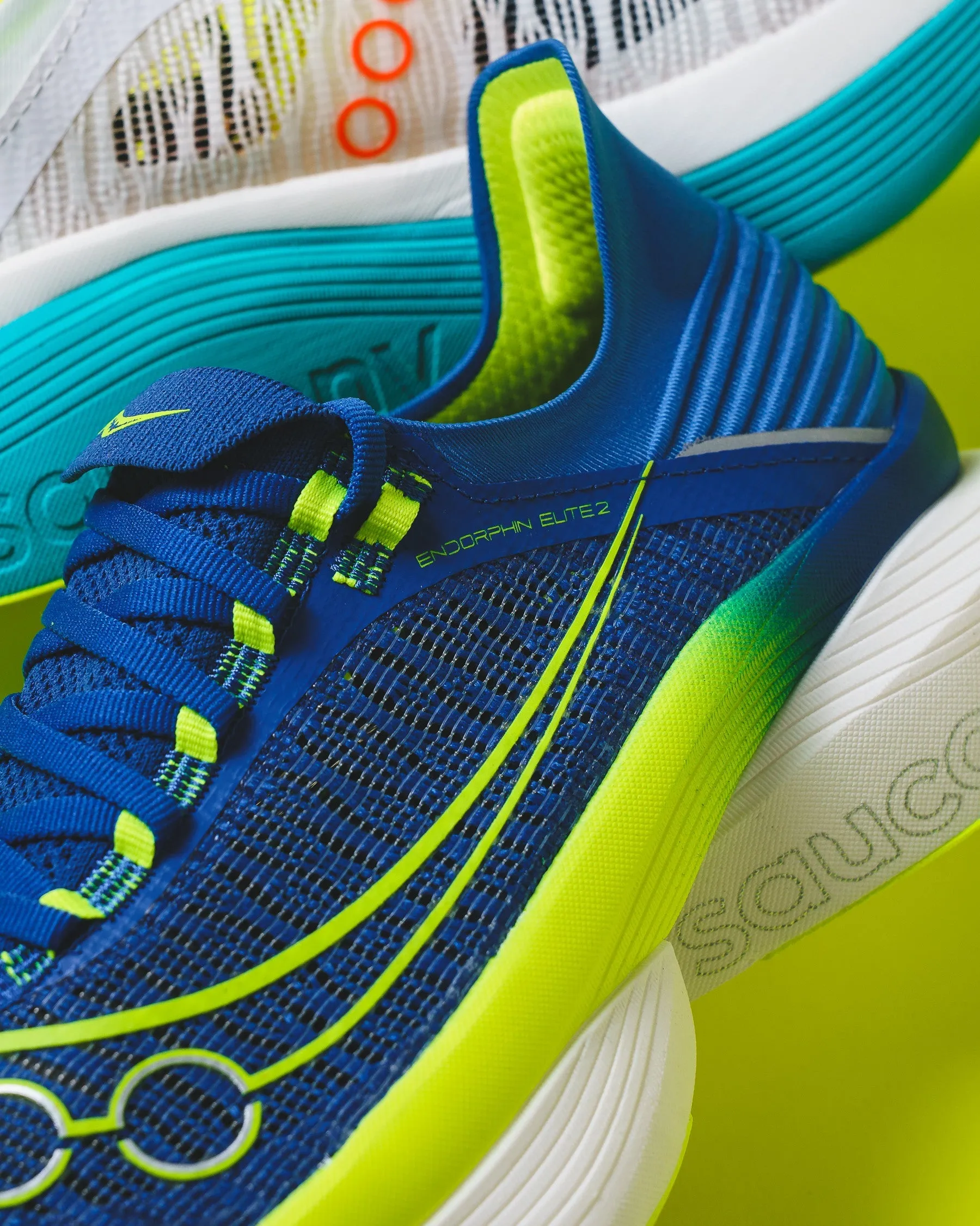 Saucony Men Endorphin Elite 2 Lapis Citron S30994-285 Move Light