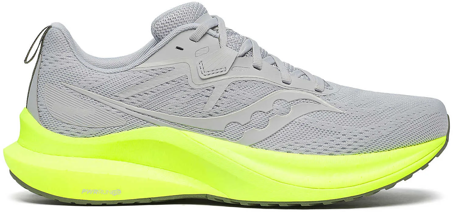 Saucony Tempus 2 Mens Running Shoes - Grey Water Edge Petite Fit