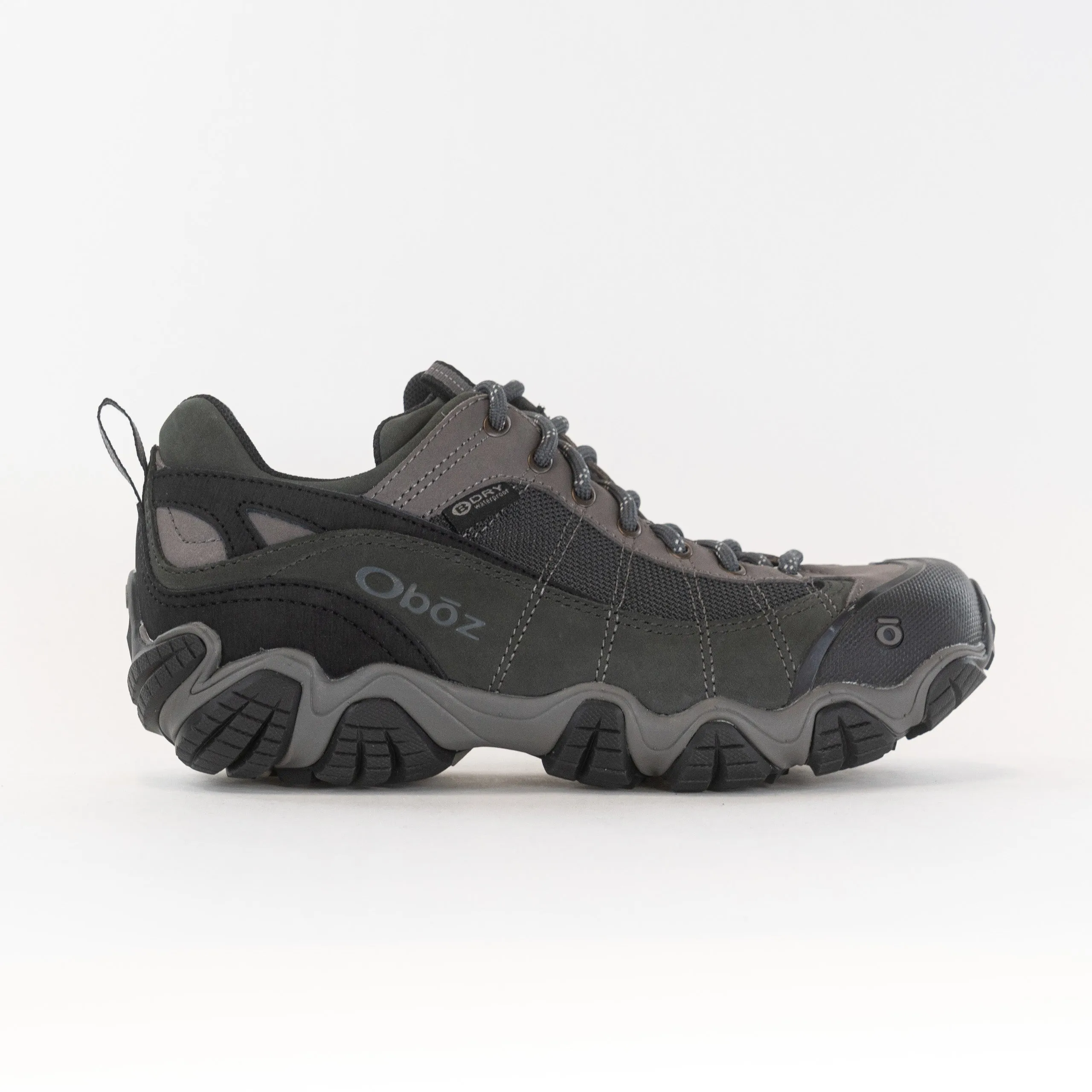 Supportive Hiking Oboz Firebrand II Low Waterproof (Men's) - Gray