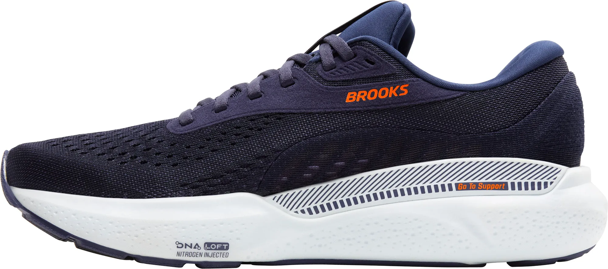 Brooks Adrenaline GTS 24 Mens Running Shoes - Blue Comfort Bend Soft Neutral