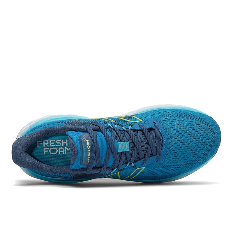 Fresh Foam More v3 - Wave Blue with Rogue Wave - Men's lace - up Travel Companion