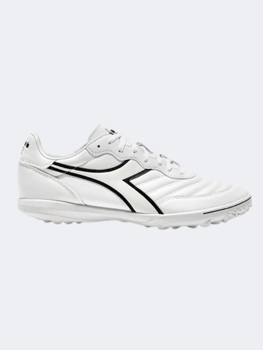 Diadora Brasil R Men Football Shoes White/Black Step Balance