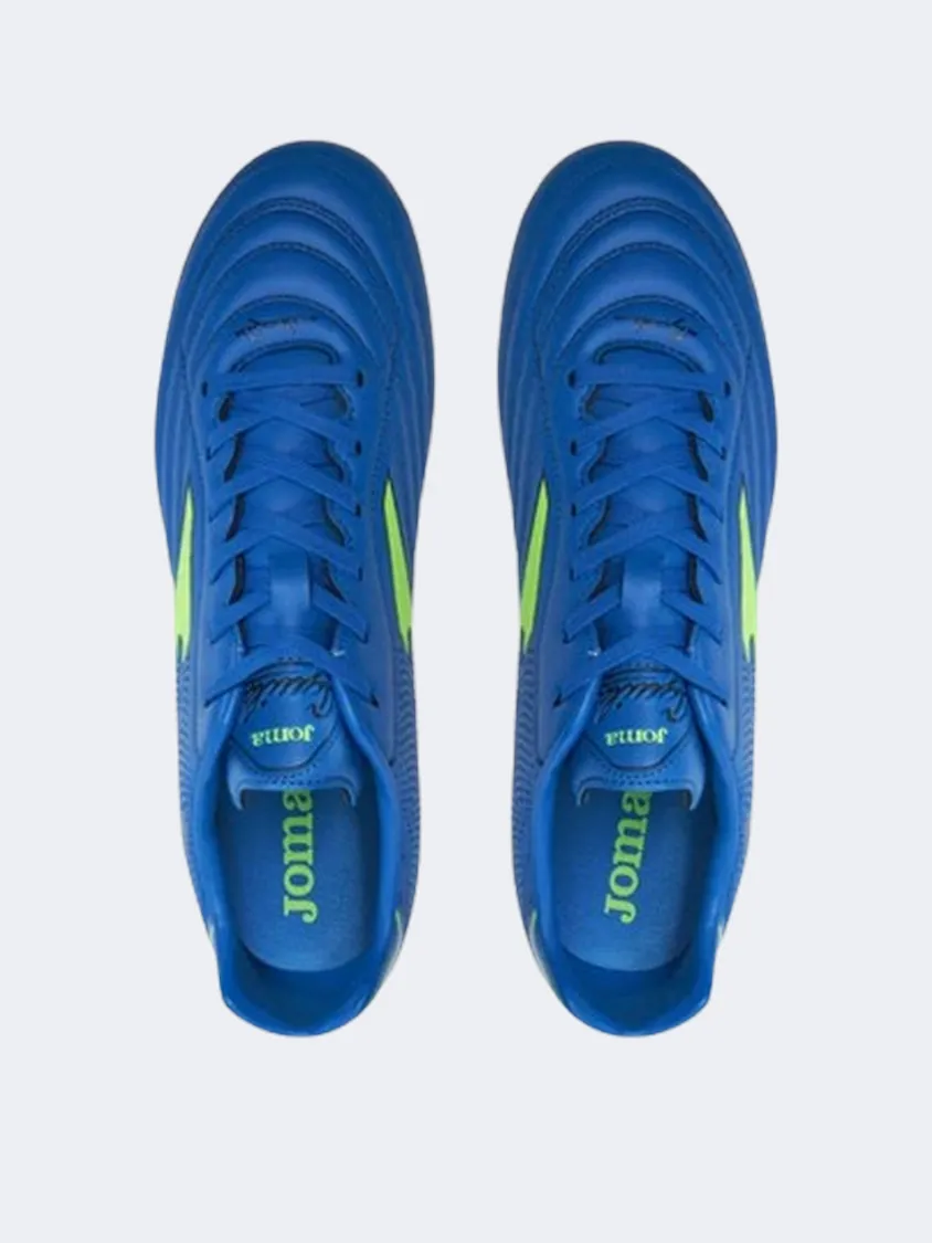 Joma Aguila 2404 Men Football Shoes Royal Blue/Yellow Agility Motion
