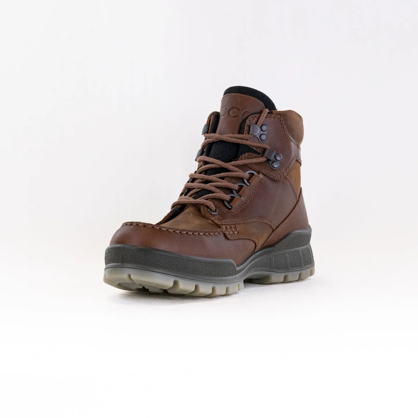 Backpacking Ready Ecco Track 25 High (Men's) - Bison/Bison