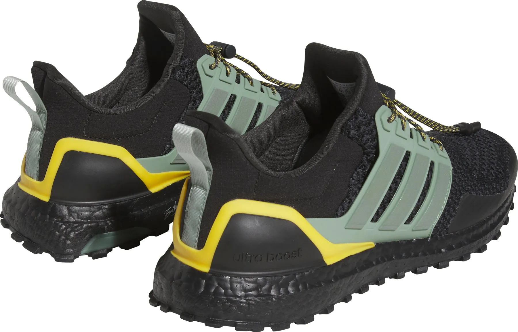 adidas Ultra Boost 1.0 Mens Running Shoes - Black All Terrain Urban Walkers