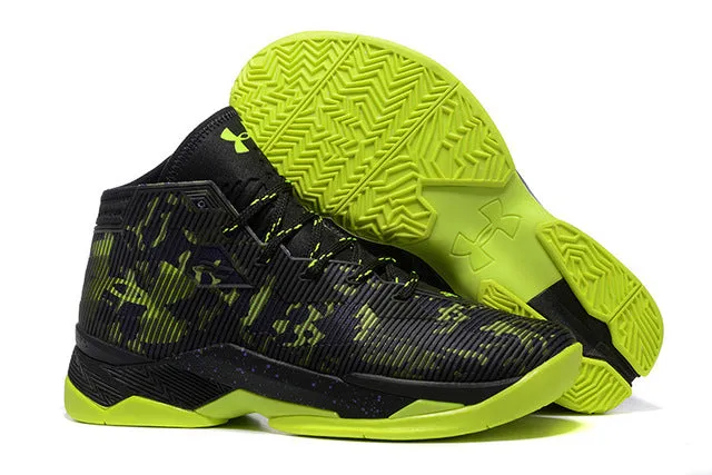 Mix Hue Under Armour Curry 2.5 Basketball Shoes,High Quality Under Armour Curry 2.5 MVP Men's Breathable Sports Shoes Sneakers