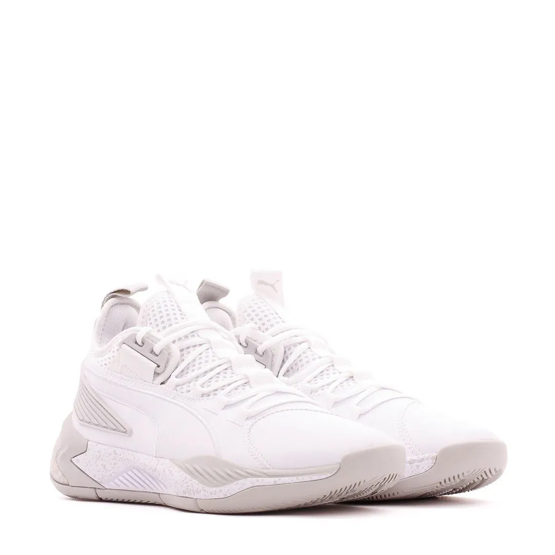 Puma Basketball Uproar Hybrid Court White Men 192775-10 Secure Lock Pro Transition