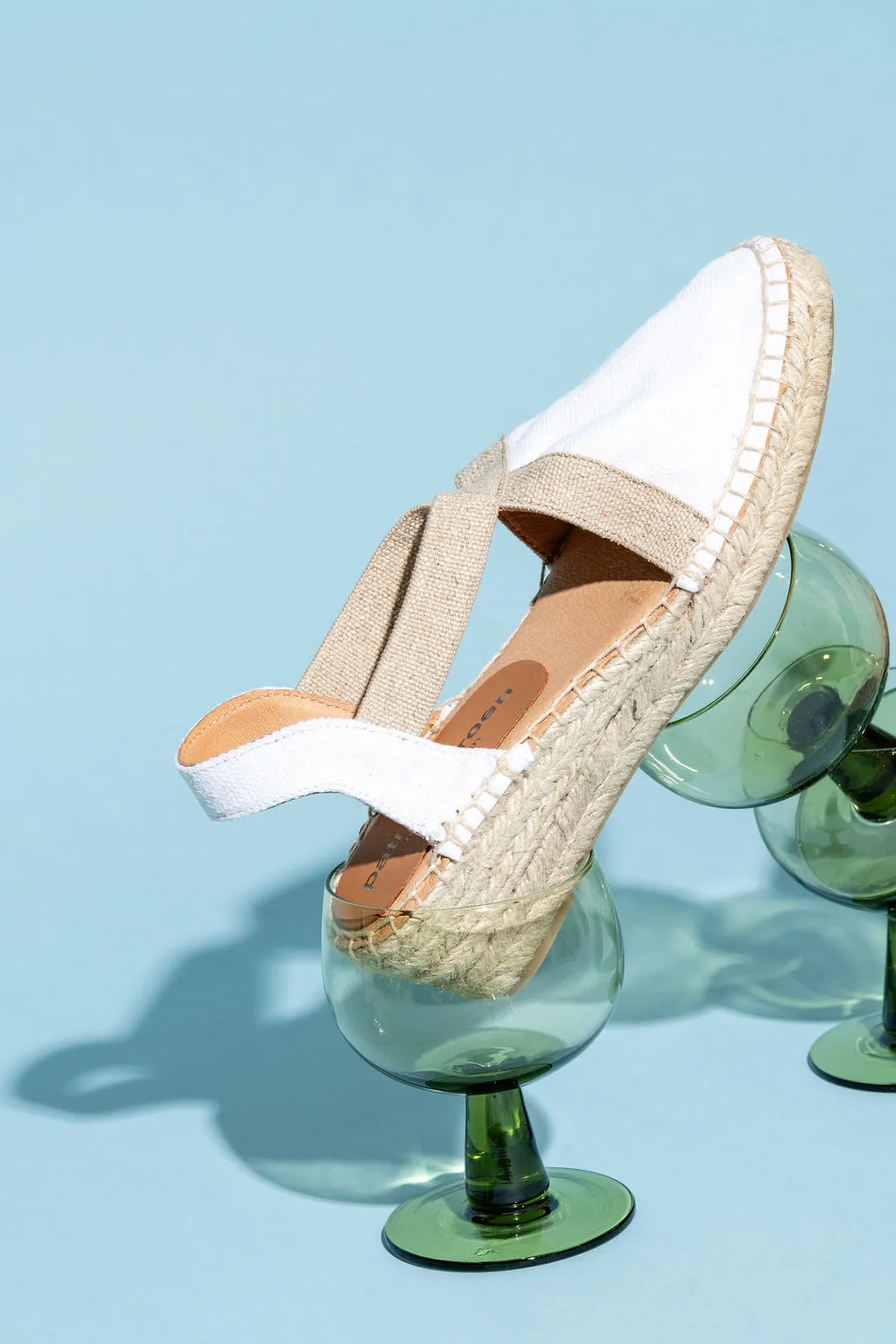 Work Friendly Grace Closed Toe Elastic Espadrille