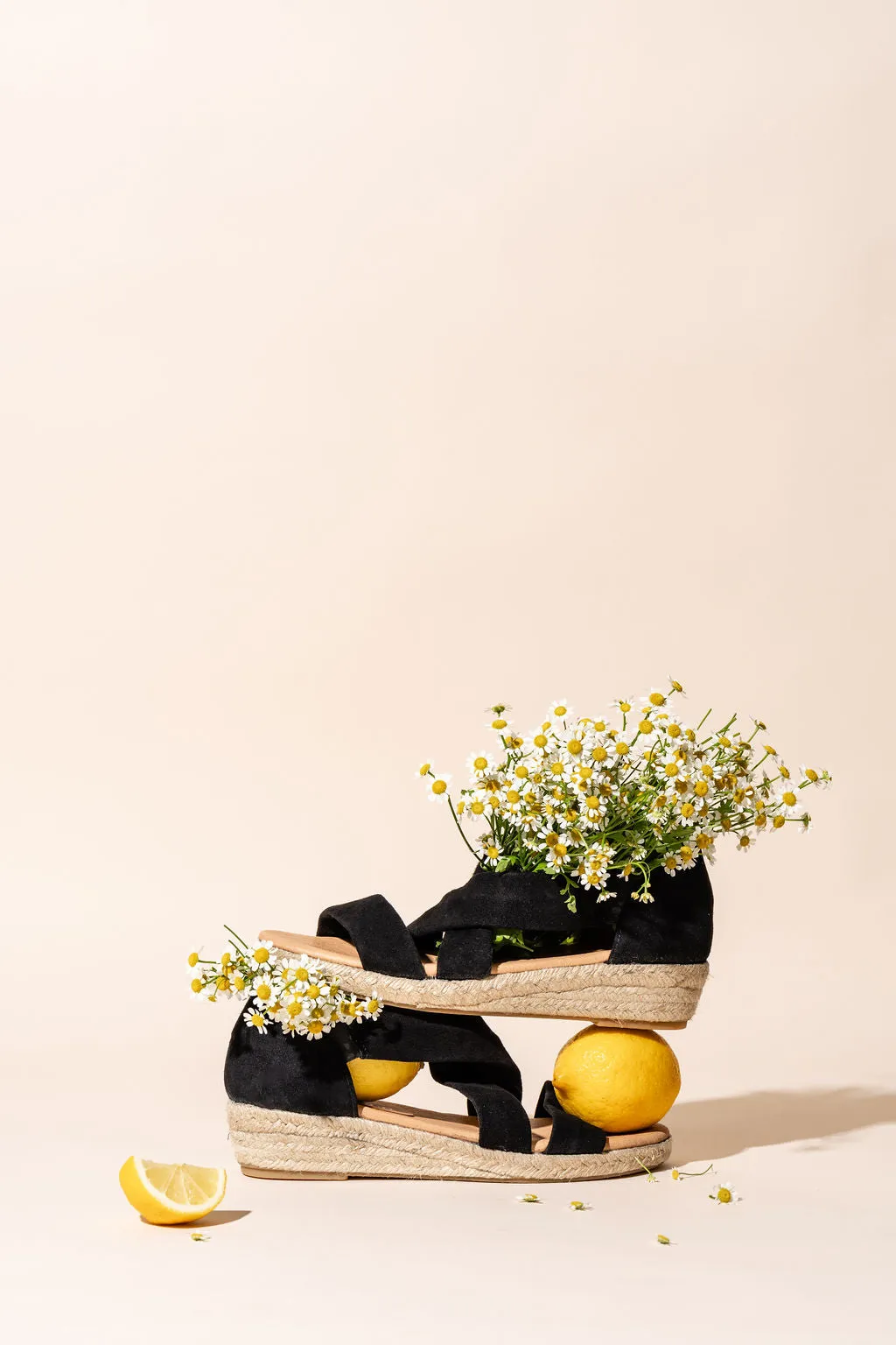 Spring Vibe Eliza Criss-Cross Elastic Espadrille Sandal