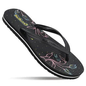 Women's Hawai Slippers - HL261 Blue Pink Outdoor Steps Casual Comfort Look