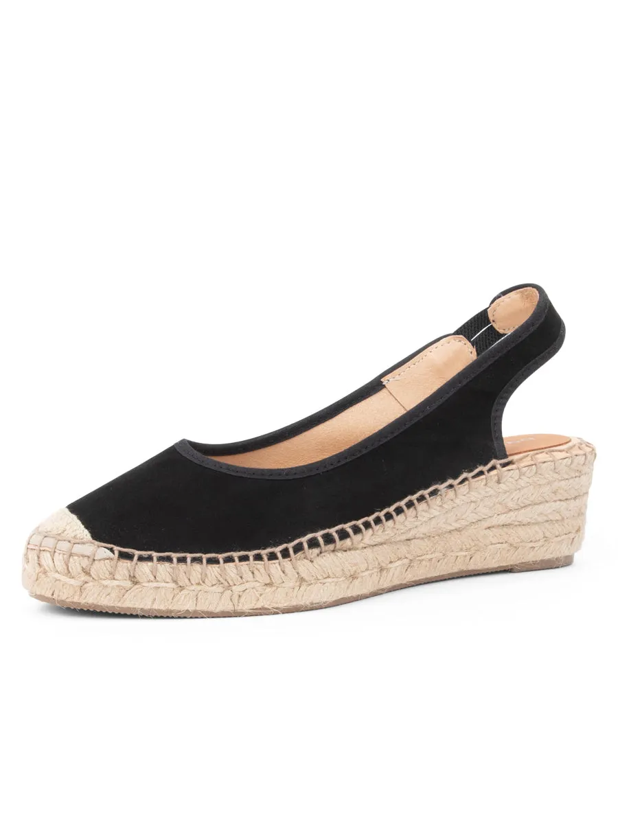 Valencia Closed Toe Slingback Espadrille Work Wear Morning Hike