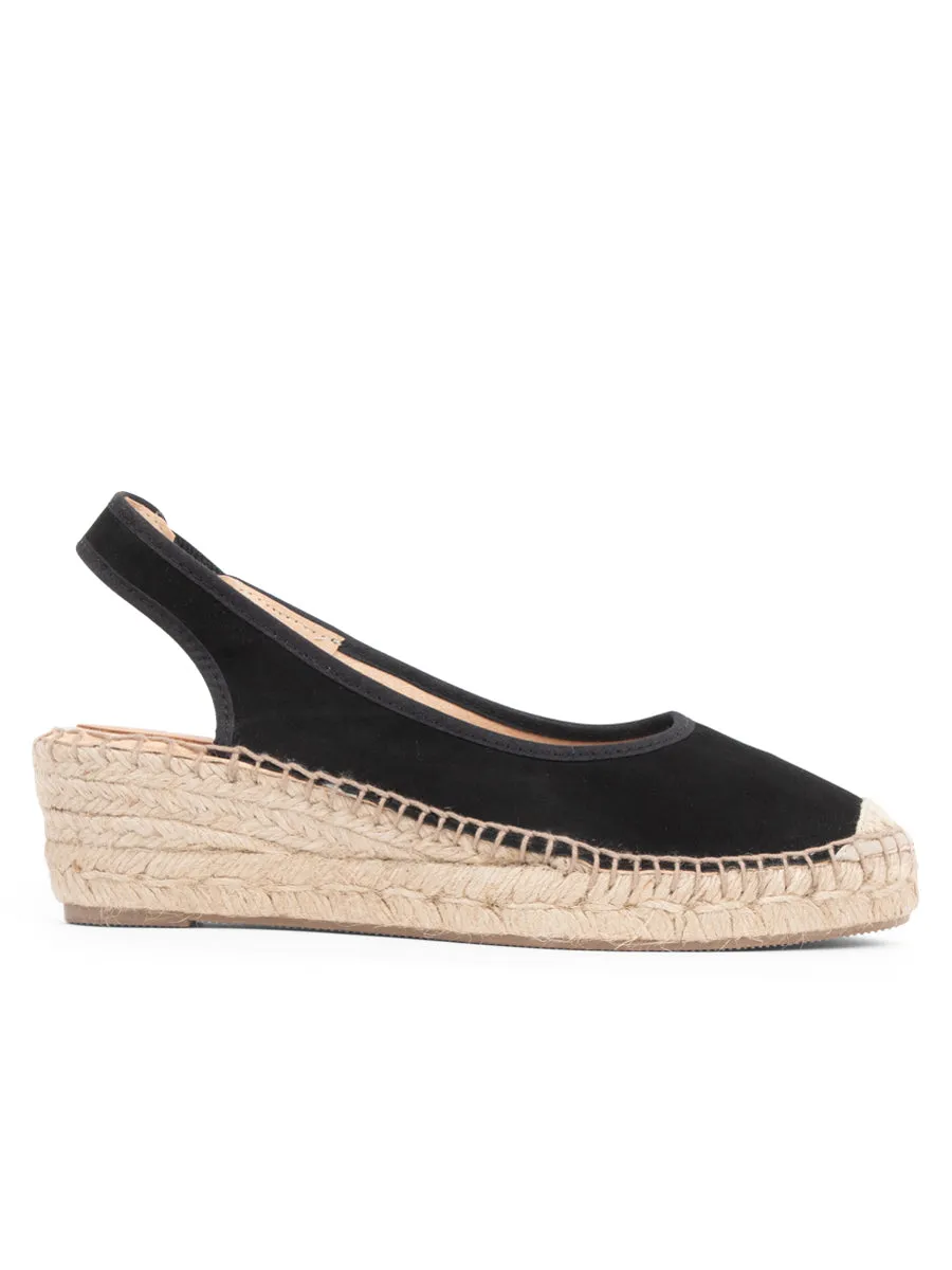 Compact Build Valencia Closed Toe Slingback Espadrille