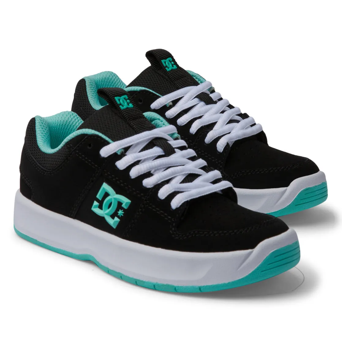 Kids DC Lynx Zero Leather Shoes Anti   Slip Design Shock Ride