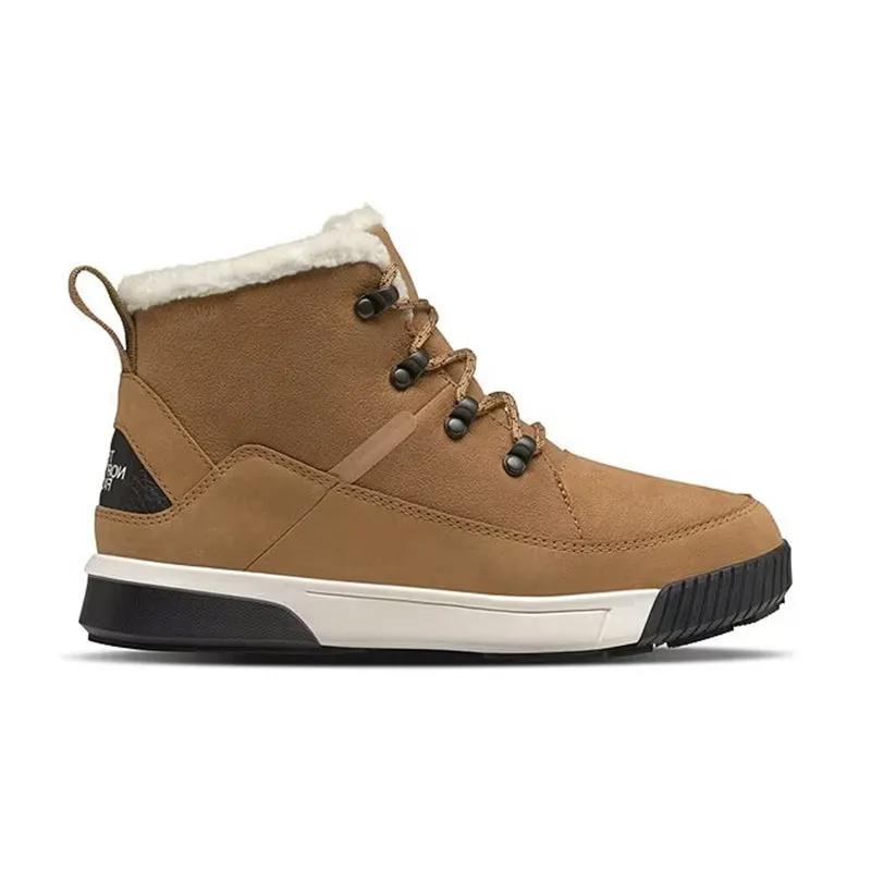 Women's Sierra Mid Lace Waterproof Almond Butter Snow Explorer All-Weather Protection