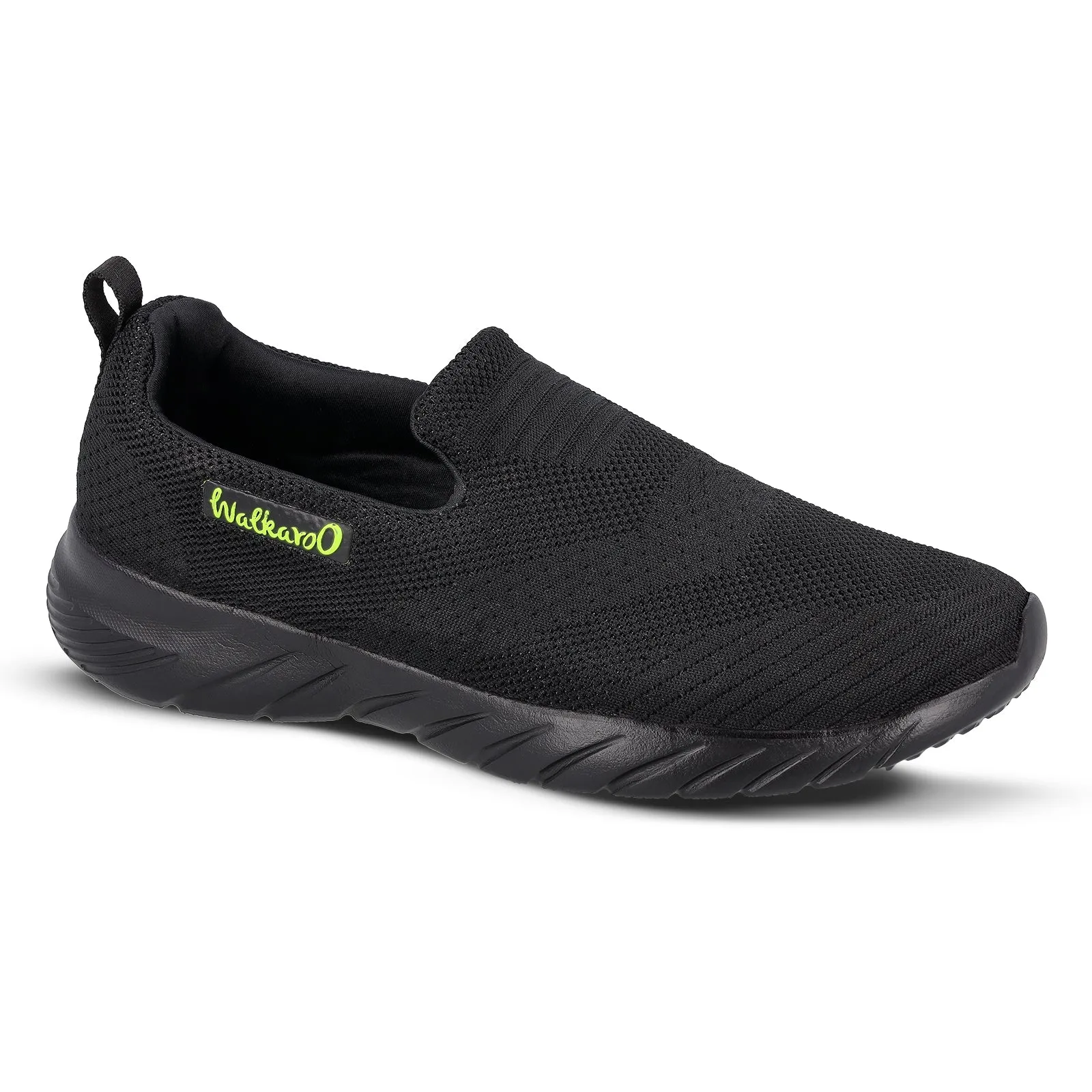 Men's Slip-on Walking Shoe - XS9750 Black Simple Style