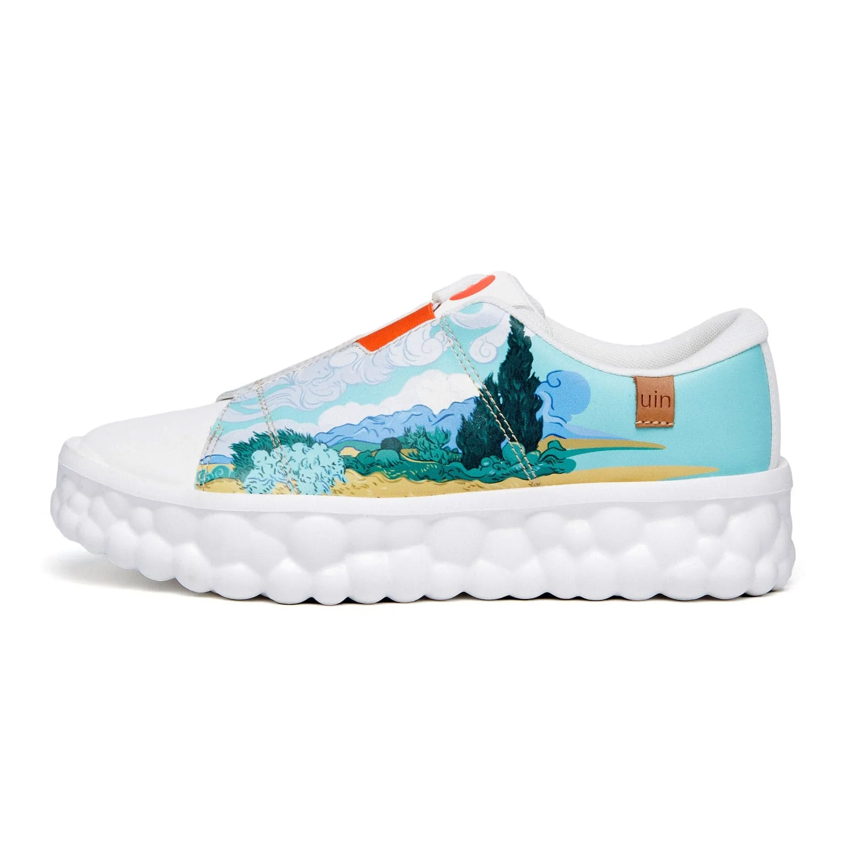 Active Life Ready Quick Response Ride Van Gogh Wheatfield with Cypresses Las Ramblas Women