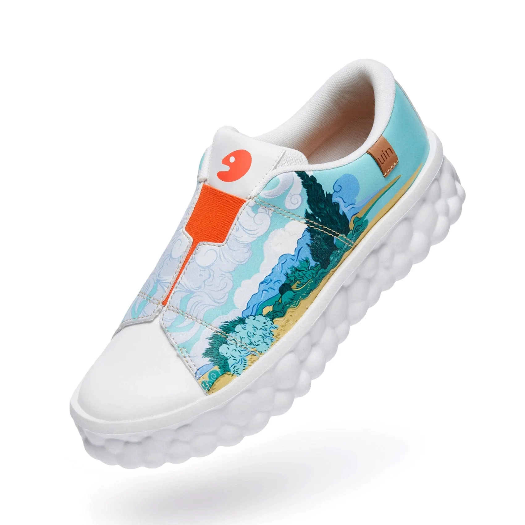 Push Control Campus Life Van Gogh Wheatfield with Cypresses Las Ramblas Women