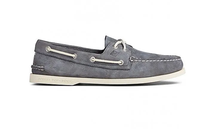 Authentic Surf Boat Shoe - Grey Laid Back Look