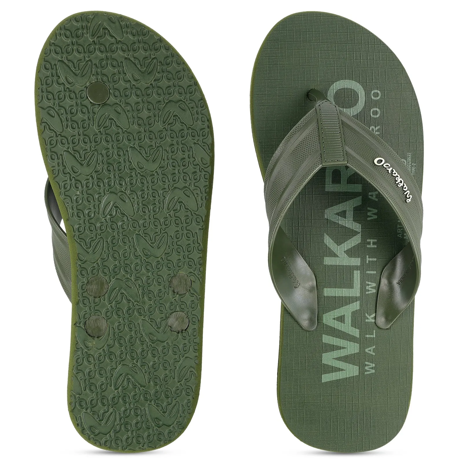 Men's Hawai Slippers - HG201 Olive Fast Dry Coastal Walks