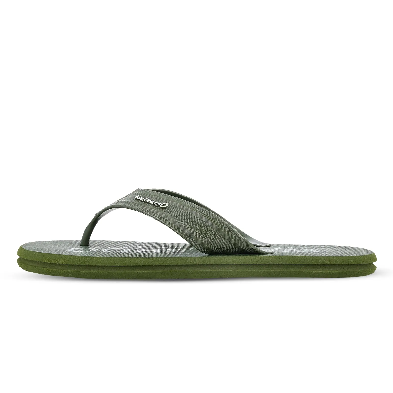 Men's Hawai Slippers - HG201 Olive Comfort Ride Garden Stay Outfit