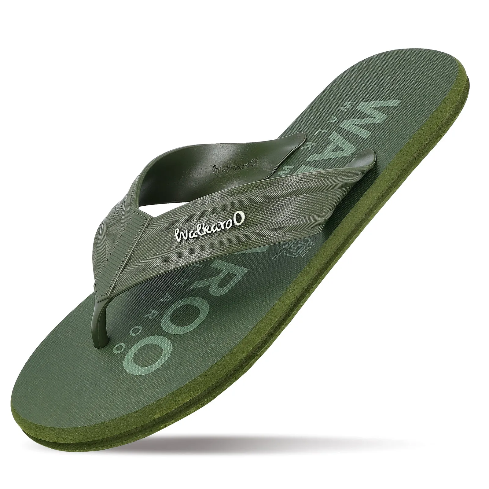 Men's Hawai Slippers - HG201 Olive Relaxed Style Relaxed Vibe