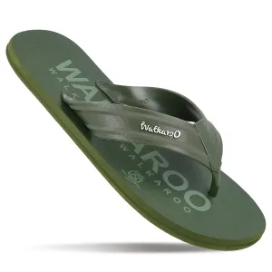 Men's Hawai Slippers - HG201 Olive Foot Freedom