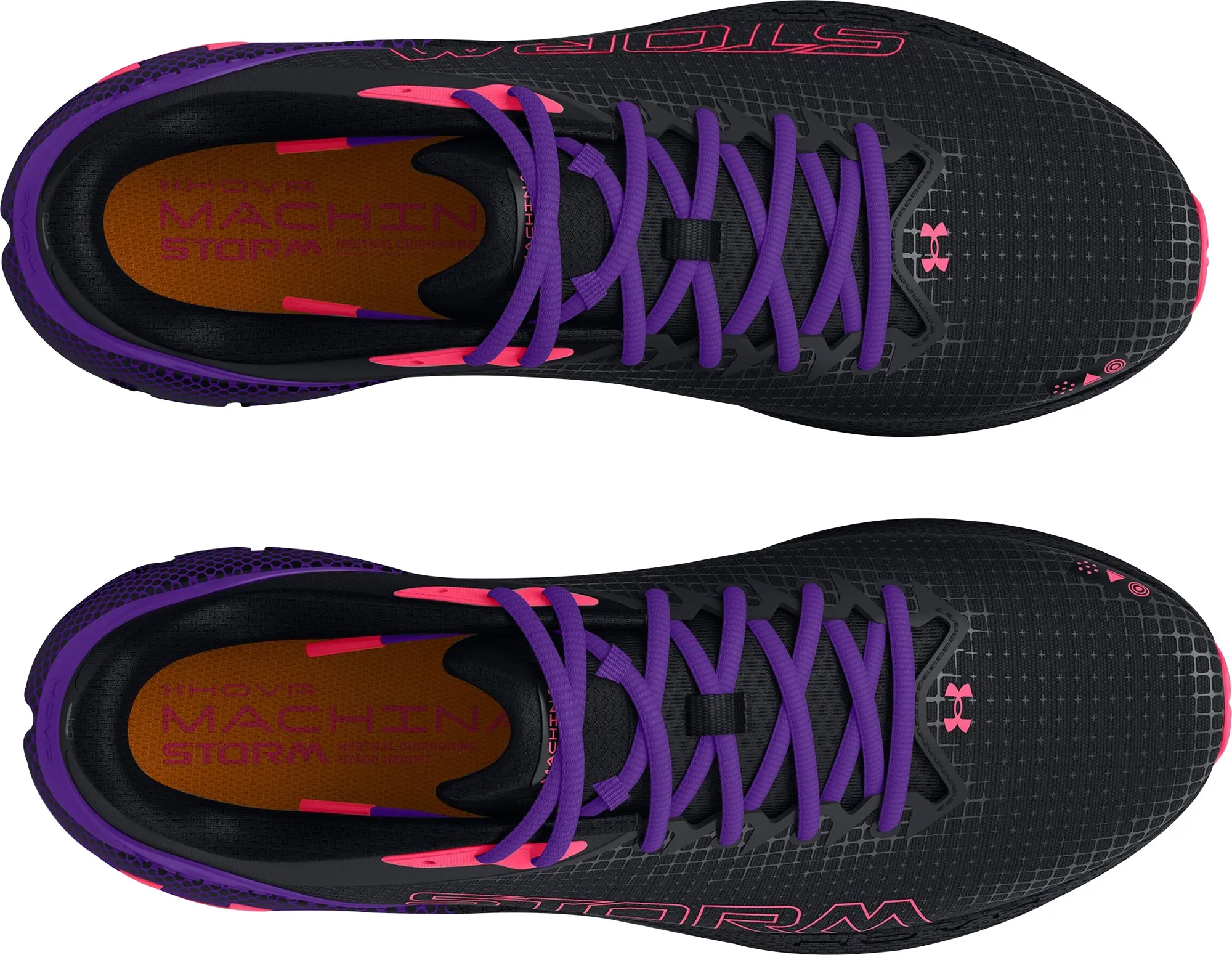 Under Armour Machina Storm Mens Running Shoes - Black Quick Flex Chic Cool