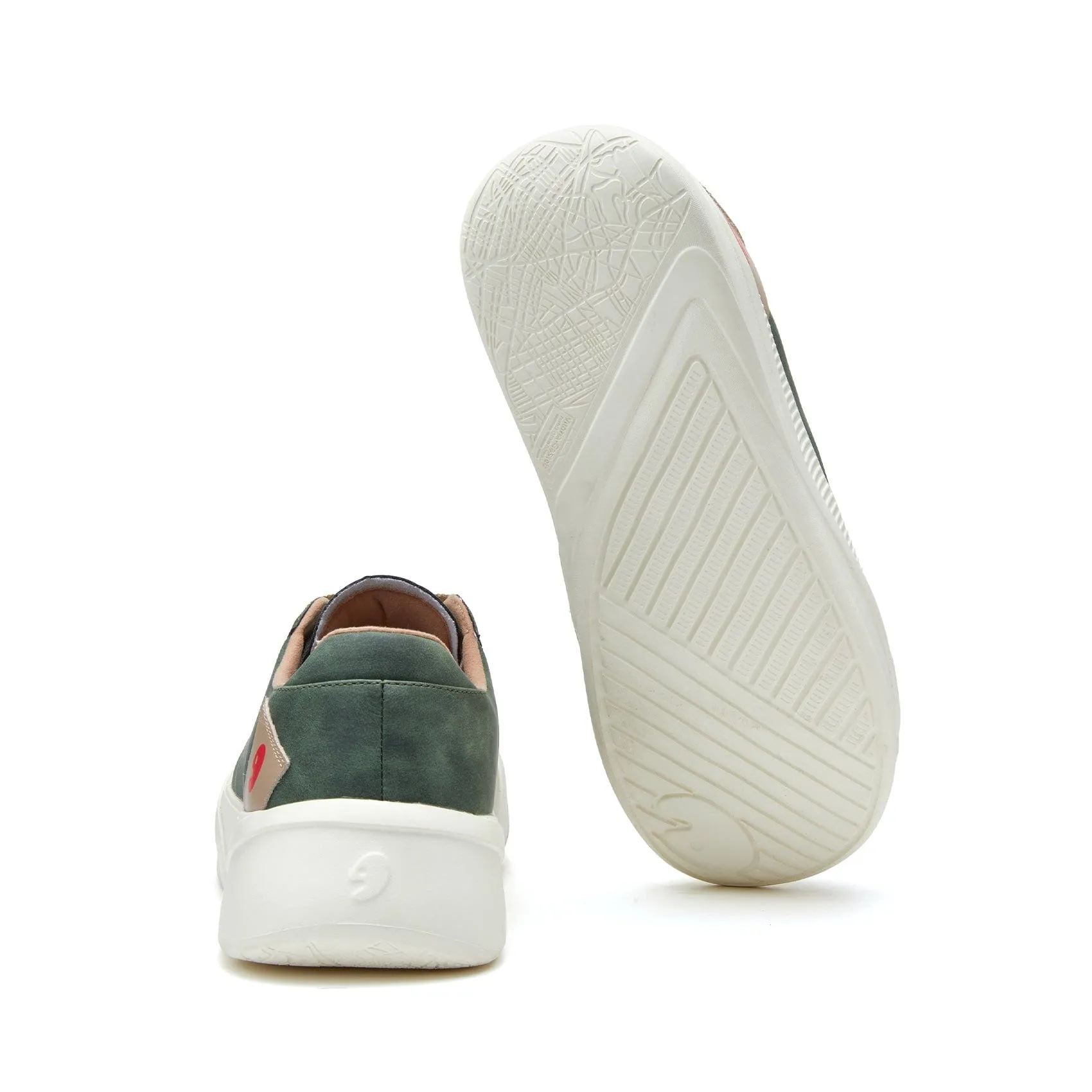 Elastic tongue Comfortable Straps Grass Green Victoria I Men
