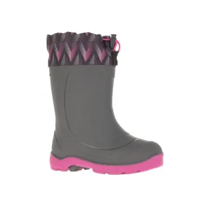 Winter Ready Snowshoeing Kamik Charcoal/Magenta Snobuster 2 Boot