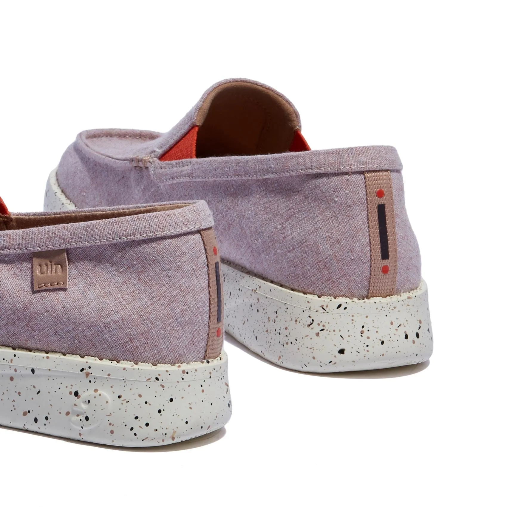 Pale Pink Tarragona III Women Effortless Leather Slip-ons