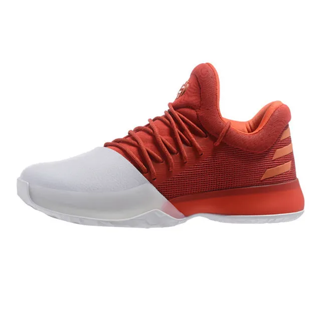 Adidas Harden Vol. 1 Men Basketball Shoes, Red, Shock-absorbing Flexible Fit material