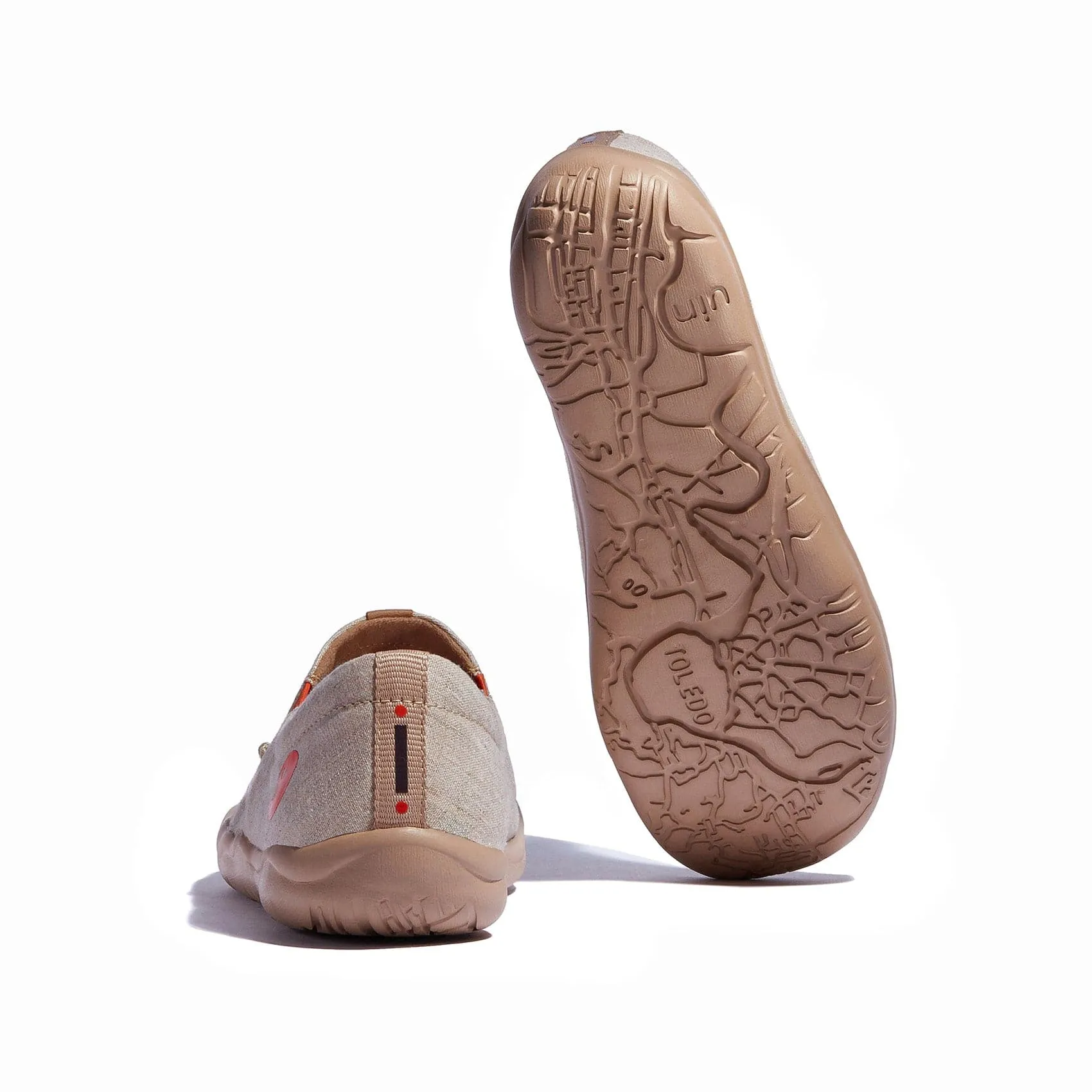 Khaki Brown Nerja Women Travel Ready Smart Design