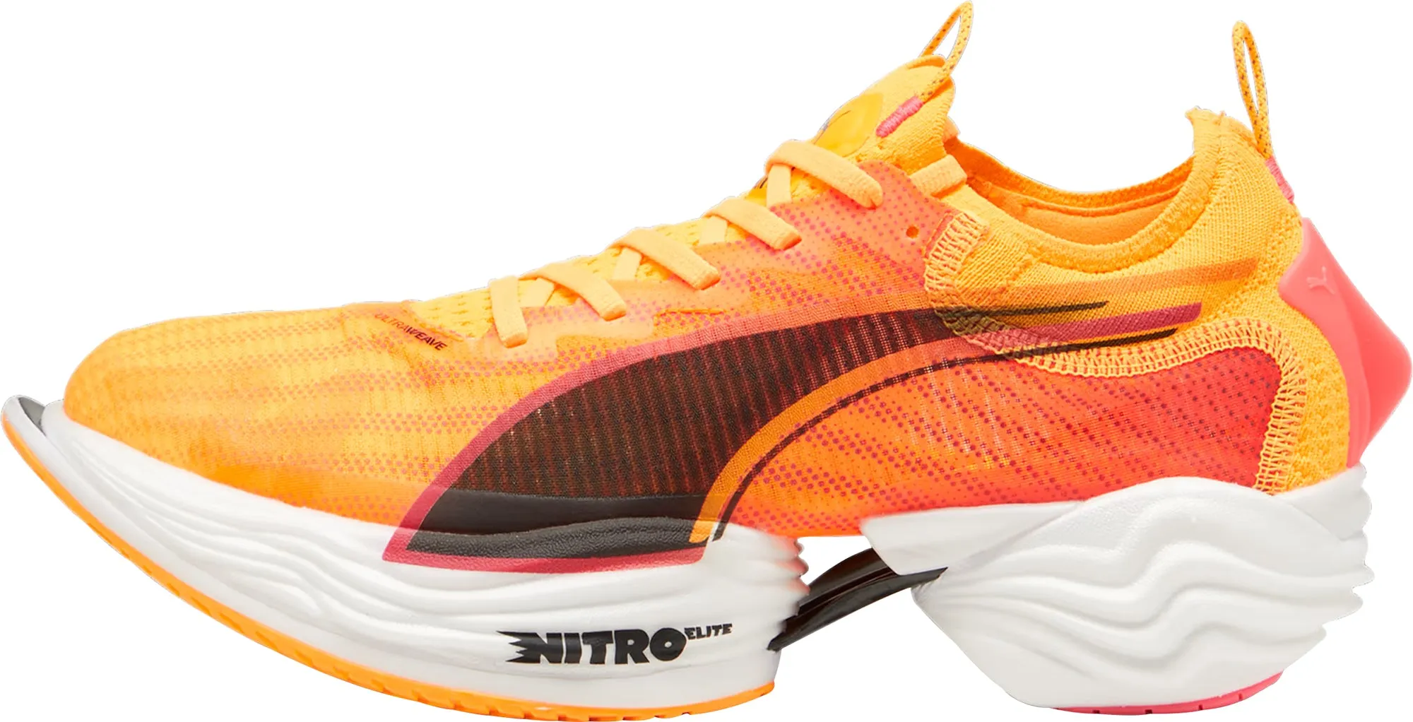 shape fit Puma Fast-R Nitro Elite 2 Mens Running Shoes - Orange
