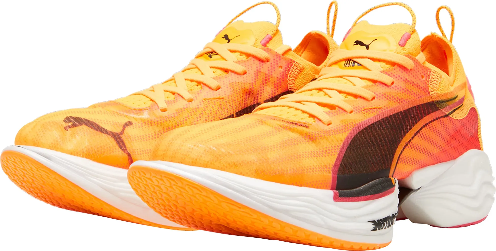 Puma Fast-R Nitro Elite 2 Mens Running Shoes - Orange Soft Lining