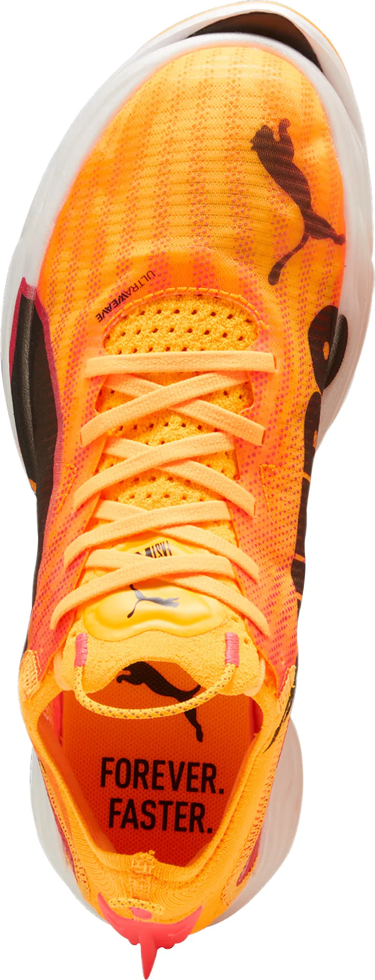 Puma Fast-R Nitro Elite 2 Mens Running Shoes - Orange material
