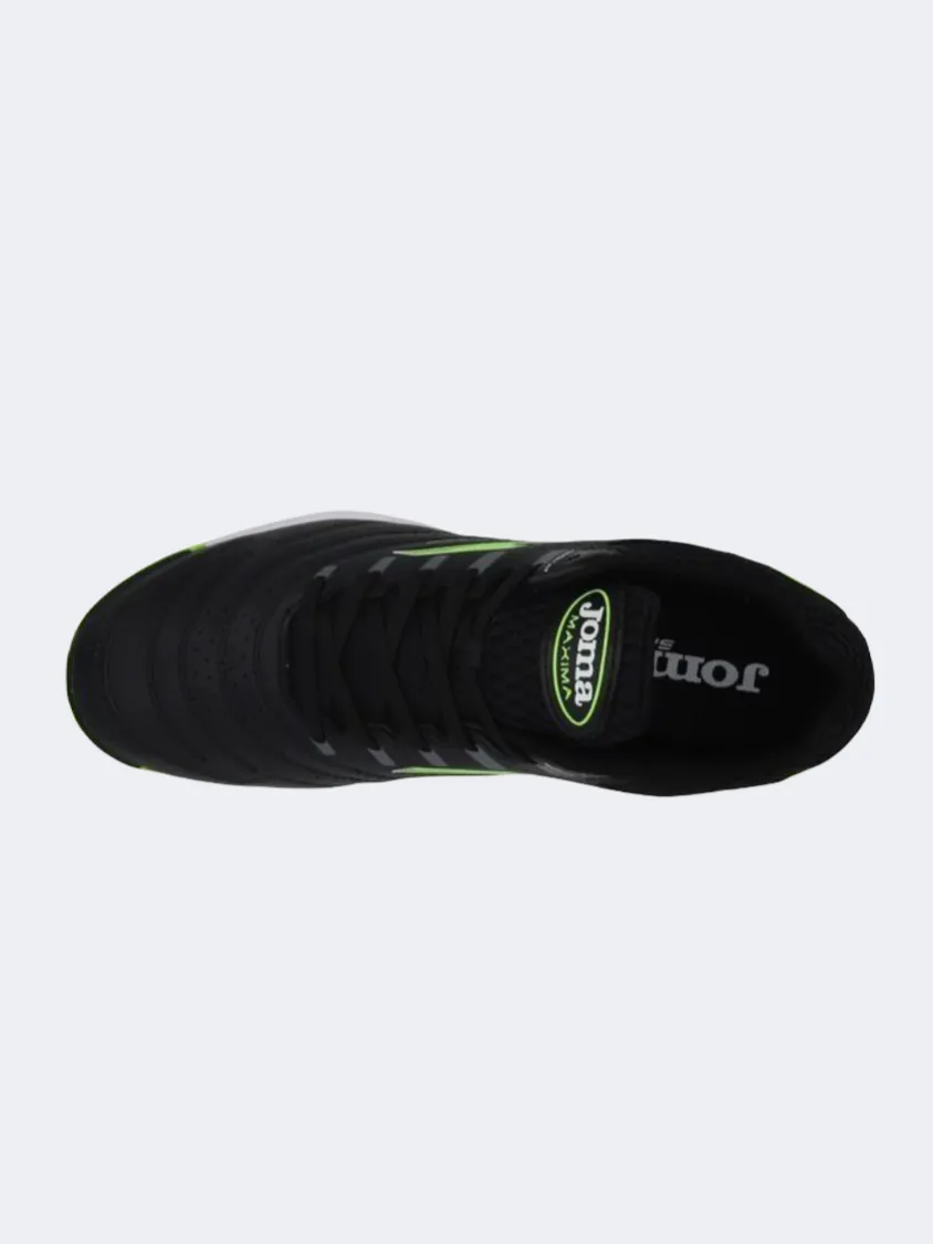 Shooting Accuracy Slip On Joma Maxima 2401In Men Football Shoes Black/Green