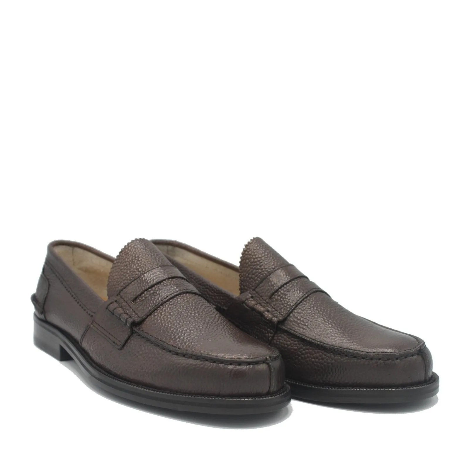 PENNY LOAFER DARK BROWN GRAIN Comfortable Wear Fresh Motion