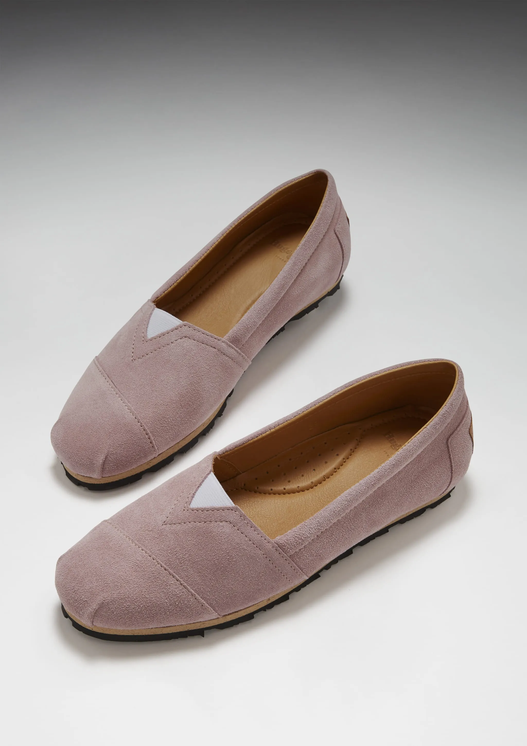 Women's Chukka Espadrilles, powder pink suede Chase Step Active Steps