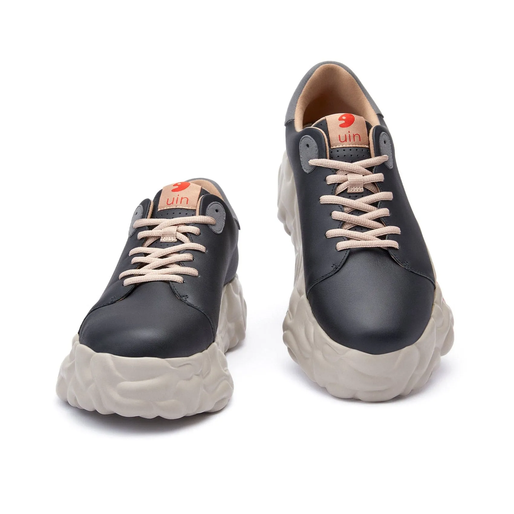 Pure Black Sanamolls II Men Minimal Vibe Trend Ride
