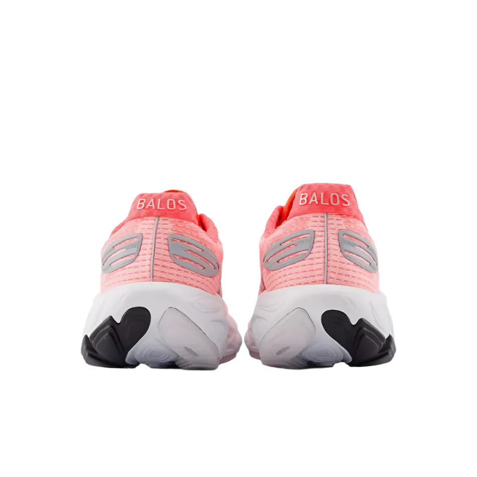 New Balance Men's Balos Running Shoes in Urgent Red/Grey Matter/Silver Metallic AW25 outdoor running shoe components NylonMesh