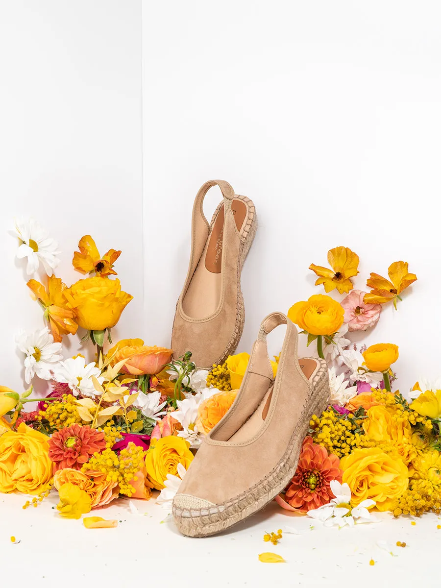 Stable Grip Valencia Closed Toe Slingback Espadrille