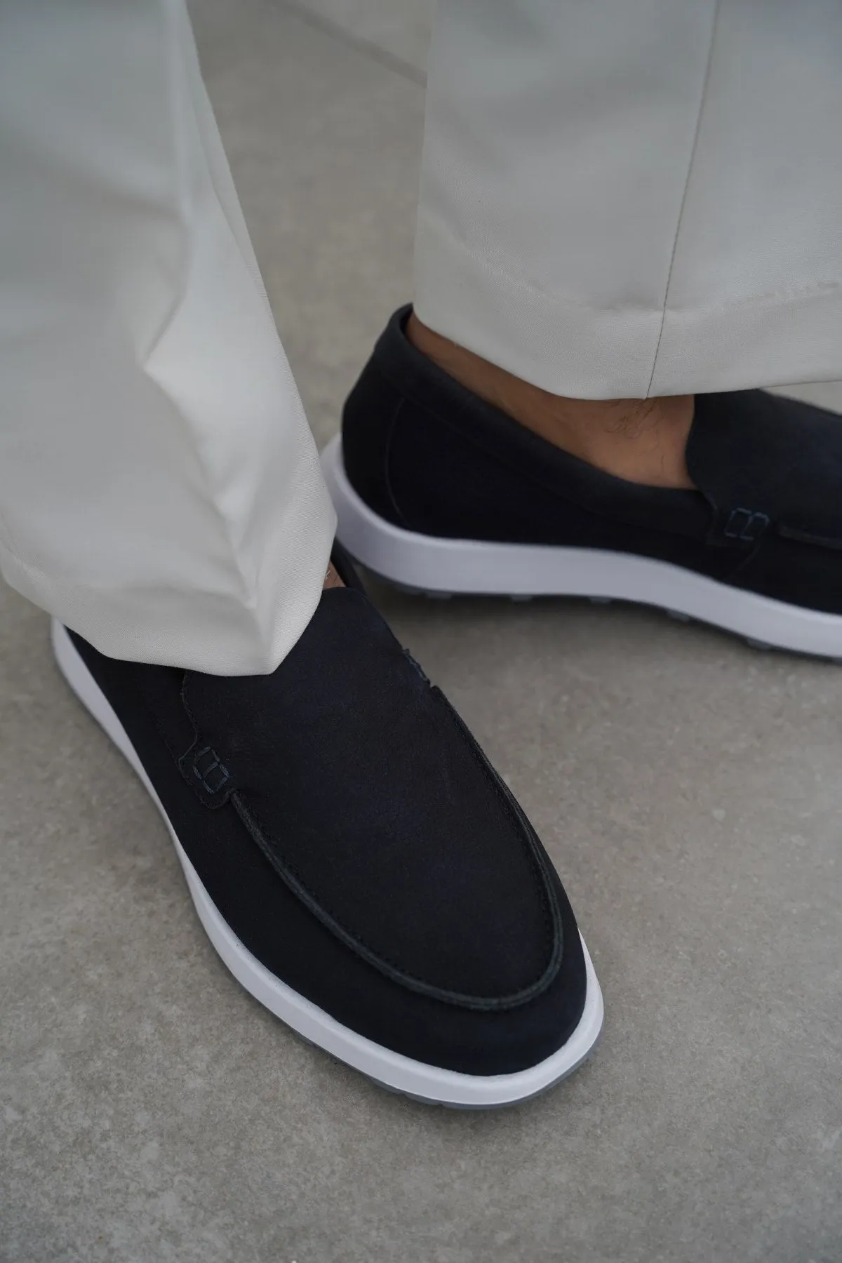 Comfortable Leather Shoes AIR LEATHER LOAFERS