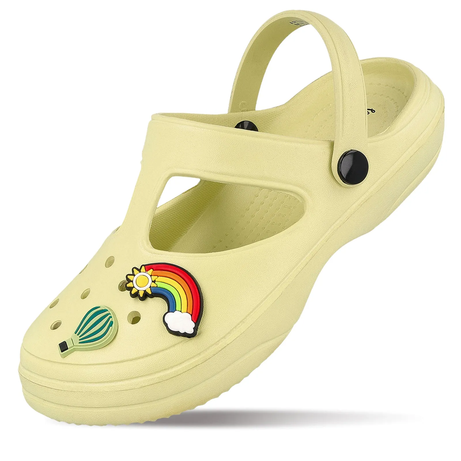 Walkaroo Womens Clogs  - WC8912 Pista Green Chic Motion