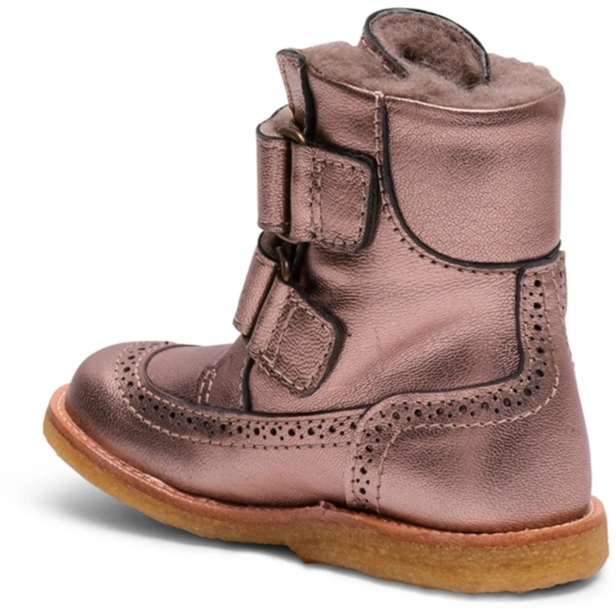 Snow Insulated Trek Cold Snap Footwear Bisgaard Elba Tex Boots Rose Gold Metallic